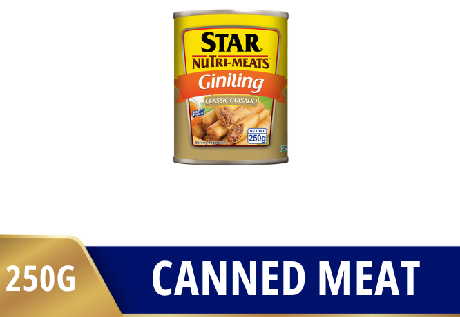Star Giniling CLASSIC GUISADO 250G (ready to eat ) can be use for lumpiang shanghai - Filipino style.