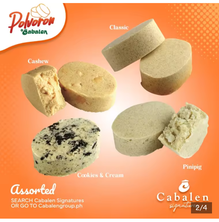 Cabalen polvoron assorted