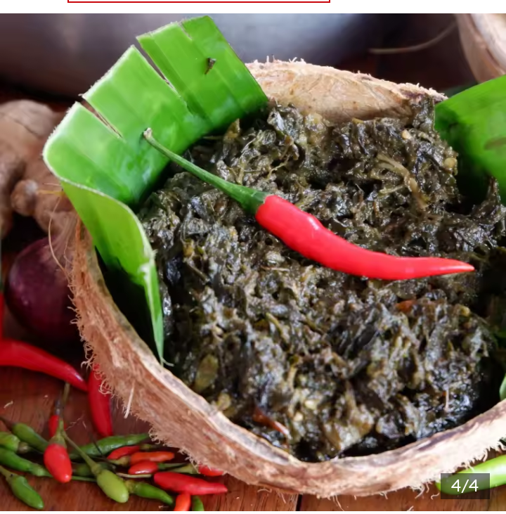 Cabalen - Ginataang Laing 150 grams.