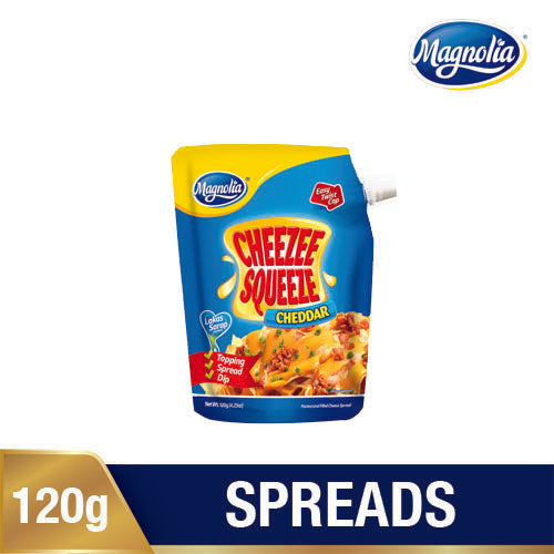 Spread Cheezee Squeeze Magnolia Cheddar 120g