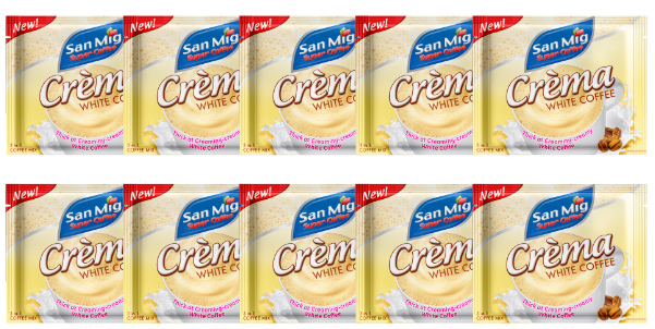 San Mig Crema White coffee