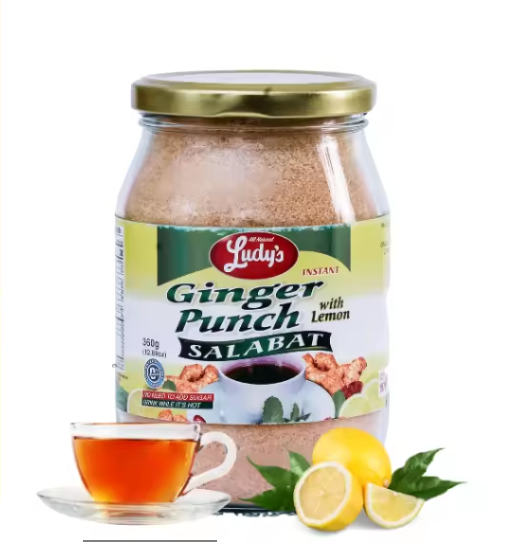 Ludy's Ginger Tea  - Salabat with Lemon  - 360 grams.
