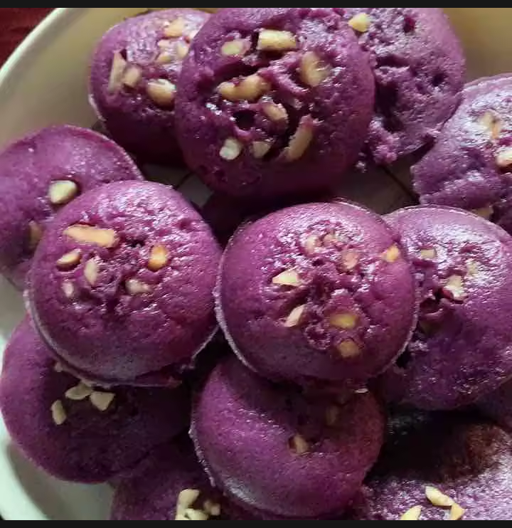 Olive's Ube Puto Mix (Purple Yam Puto) 1 kilo ( 1000 grams)