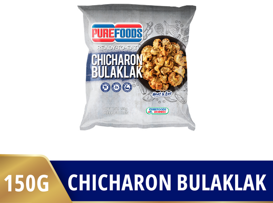 Purefoods Chicharon Bulaklak 150 grams.
